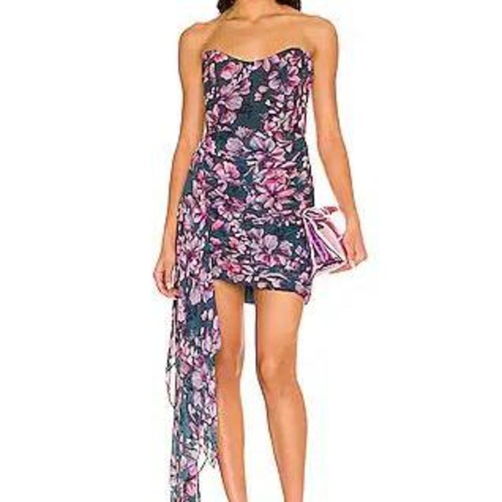 Katie May Chasing Dawn Dress in Artsy Pink Flora